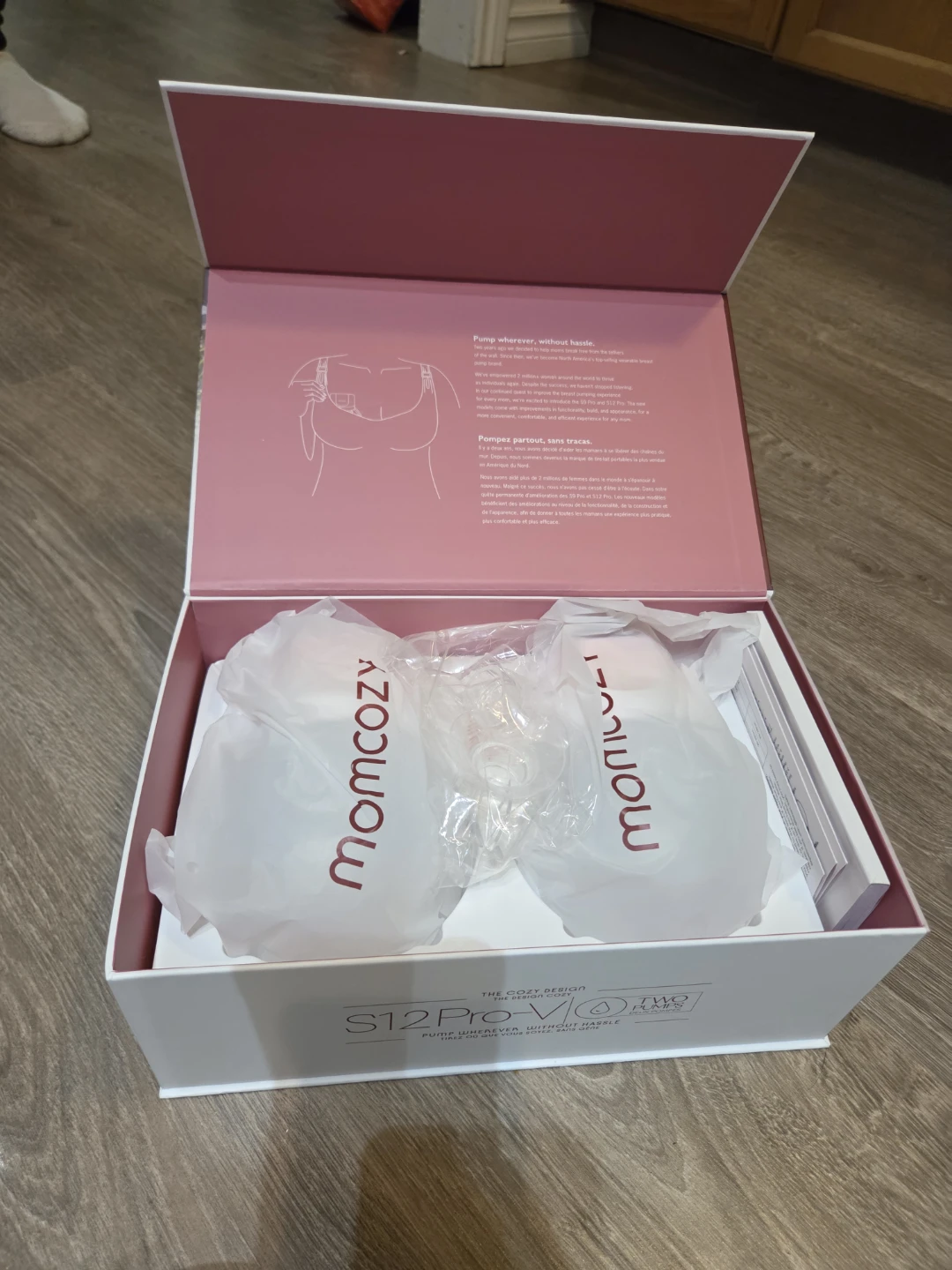 Momcozy S12 Pro Hands-free Breast Pumps - New in Box! - photo 2