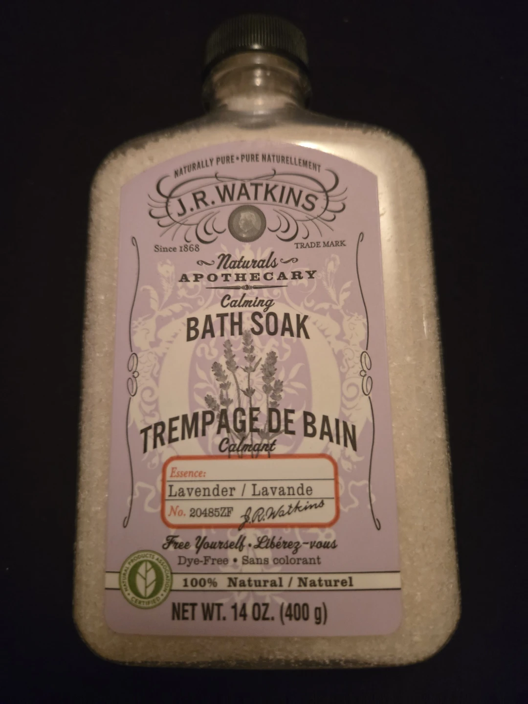 J.R. Watkins Lavender Bath Soak