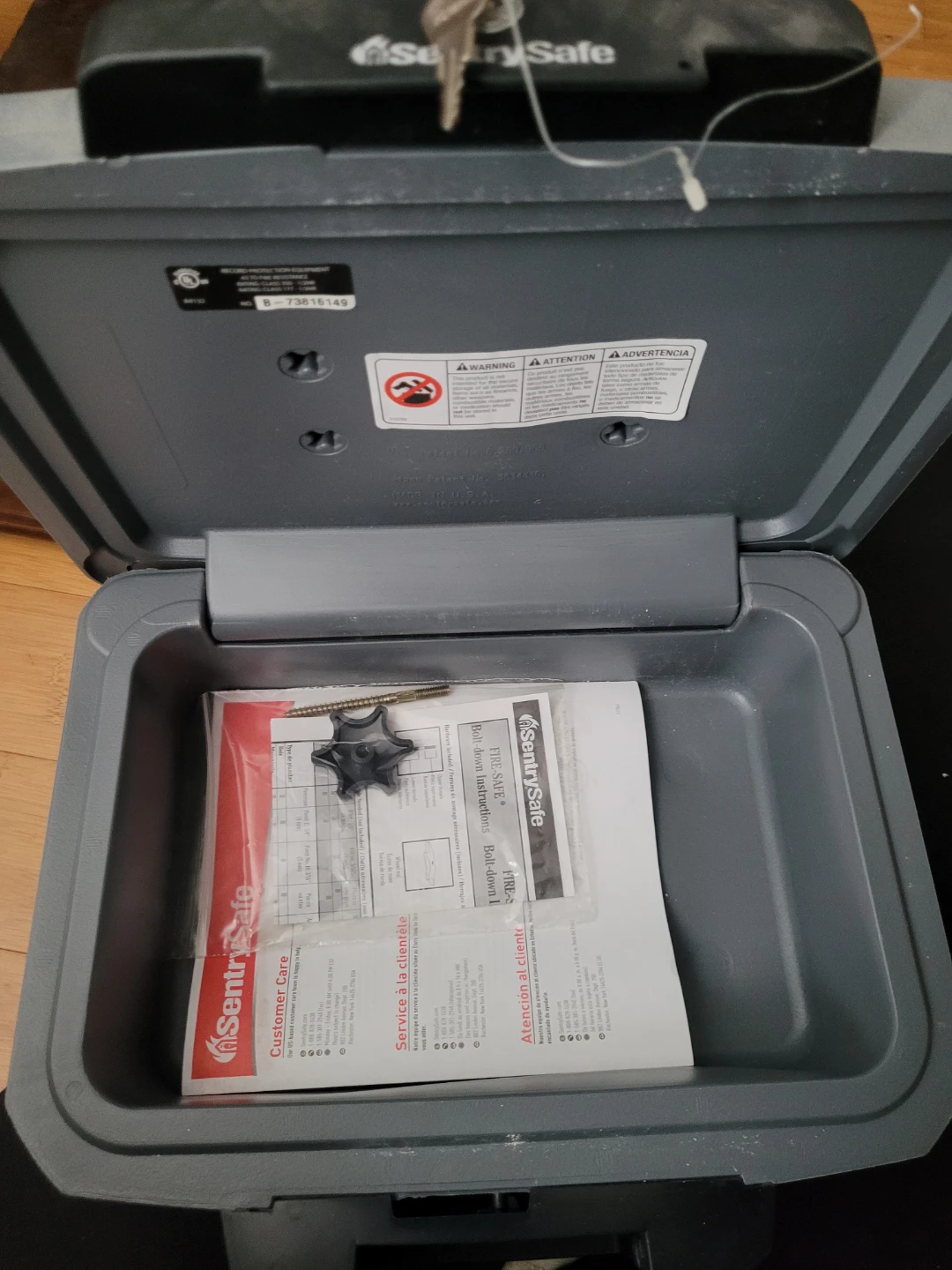 SentrySafe Fire-Safe Box - photo 2