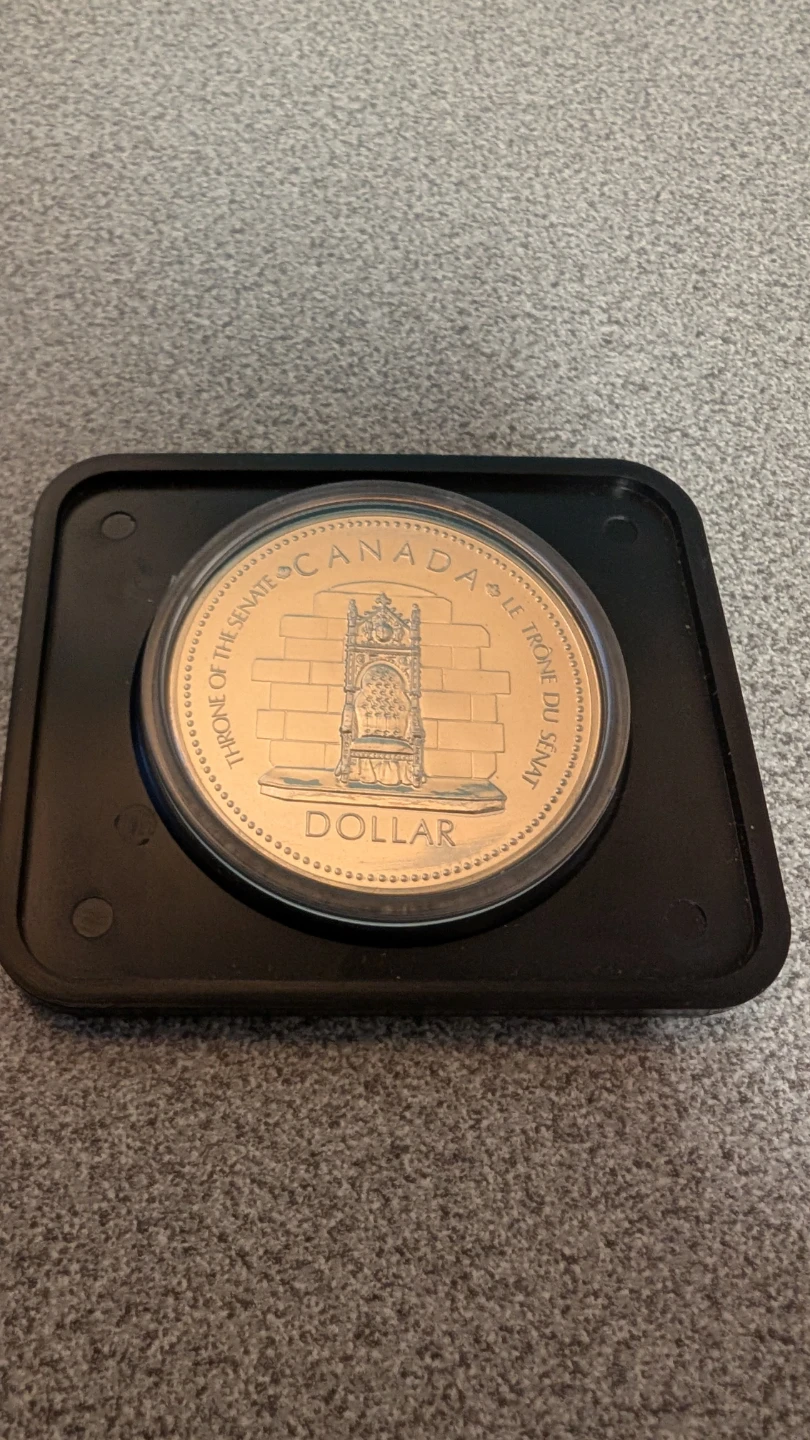 Canada Dollar 1977 Silver Jubilee Coin