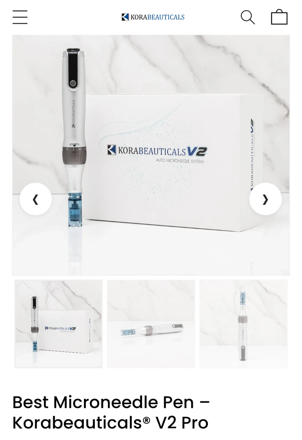 Microneedle Pen Korabeauticals V2 Pro