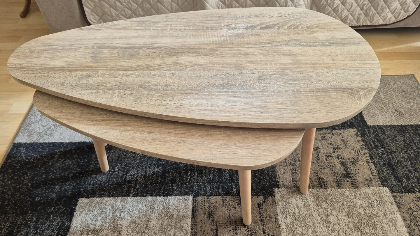 Nesting Coffee Tables - Wood Finish