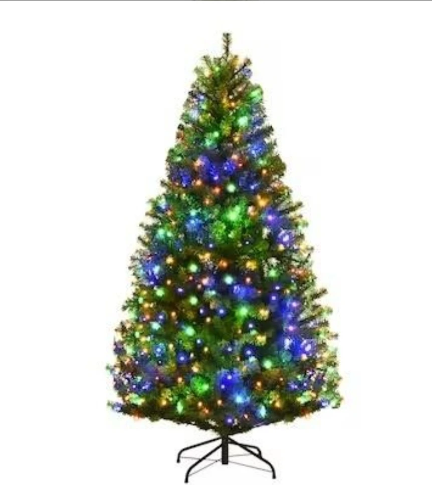 5ft Pre-Lit Artificial Christmas Tree