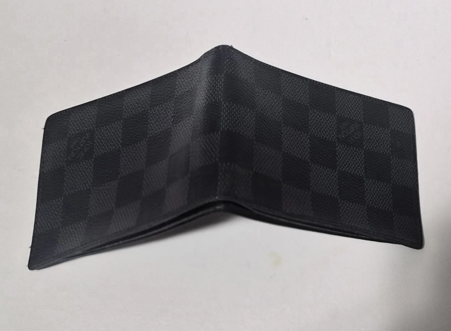 Louis Vuitton Damier Wallet, PROOF OF AUTHENTICITY - photo 2