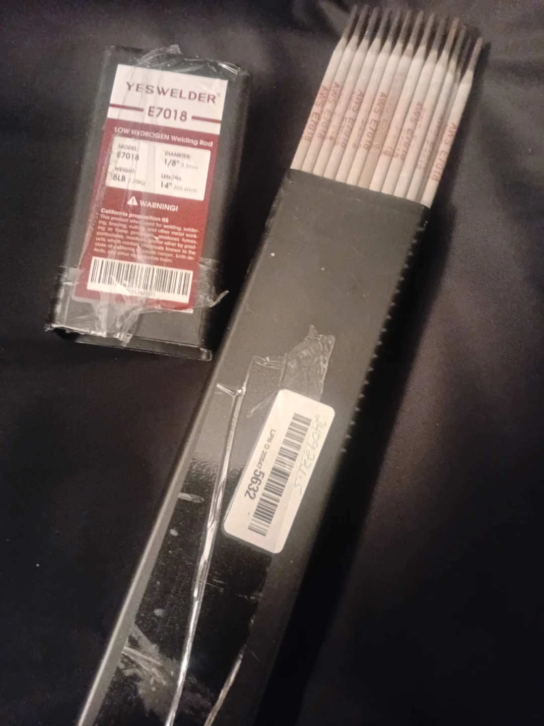 NEW!   YESWELDER E7018 5LB Welding Rods 3/32"