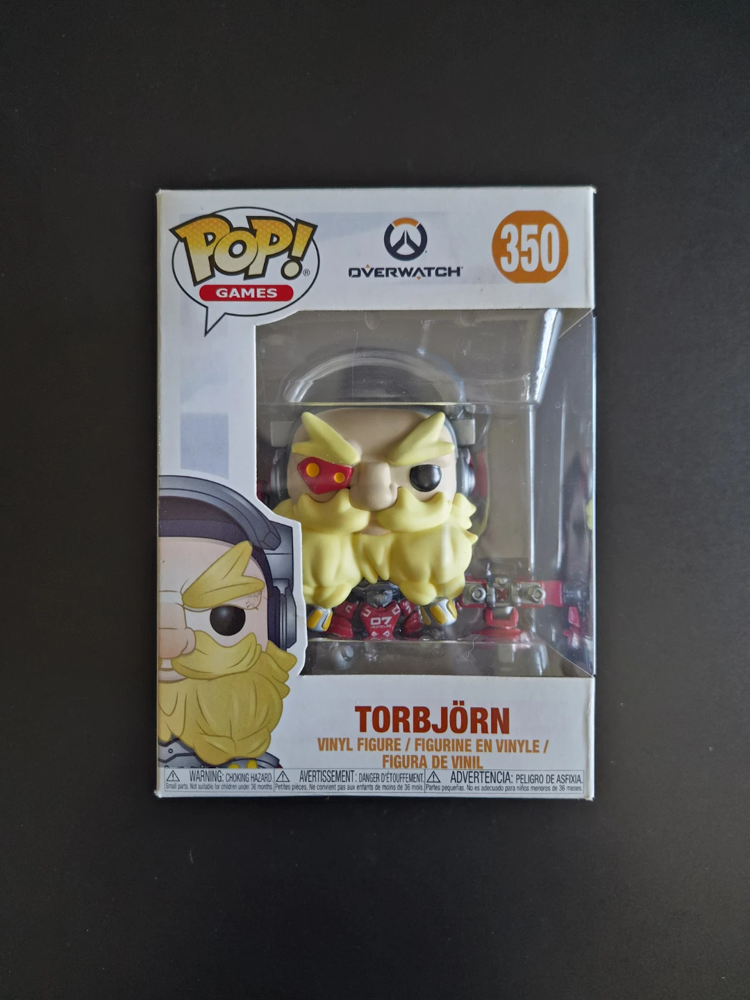 Read Bio | #350 Torbjörn (Overwatch) Funko Pop
