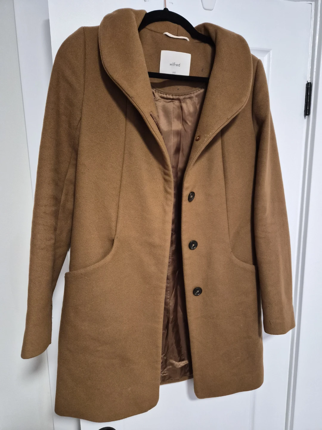 Wilfred The Cocoon - Wool & Cashmere Blend Coat - XXS