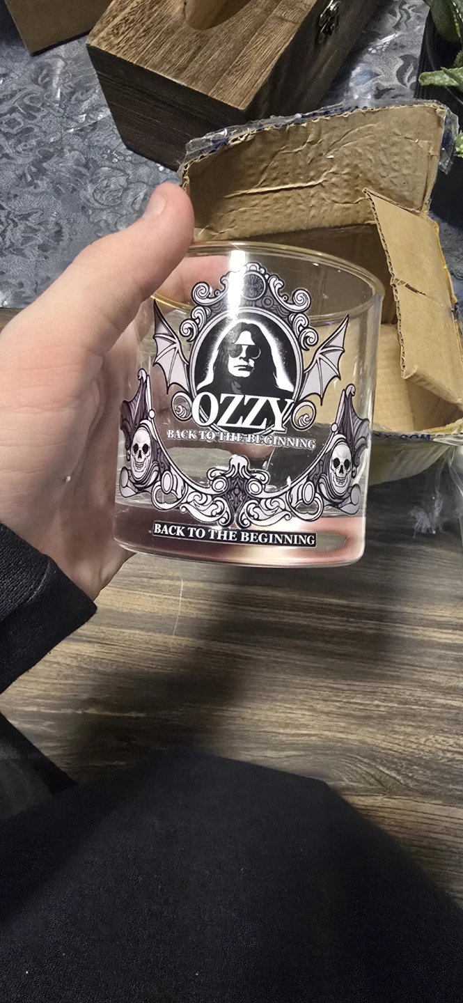 Ozzy Osbourne 'Back to the Beginning' Glass