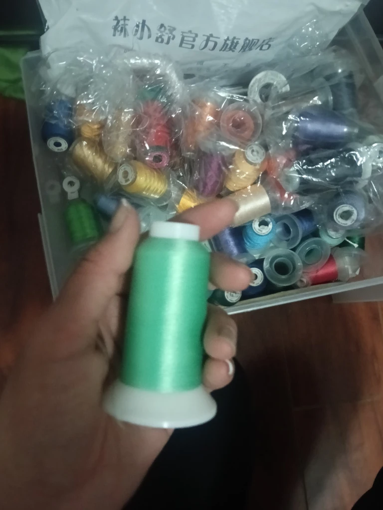 Embroidery Thread Spools - Various Colours