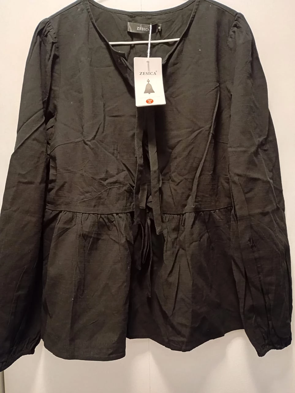 Zesica Black Blouse - Size M
