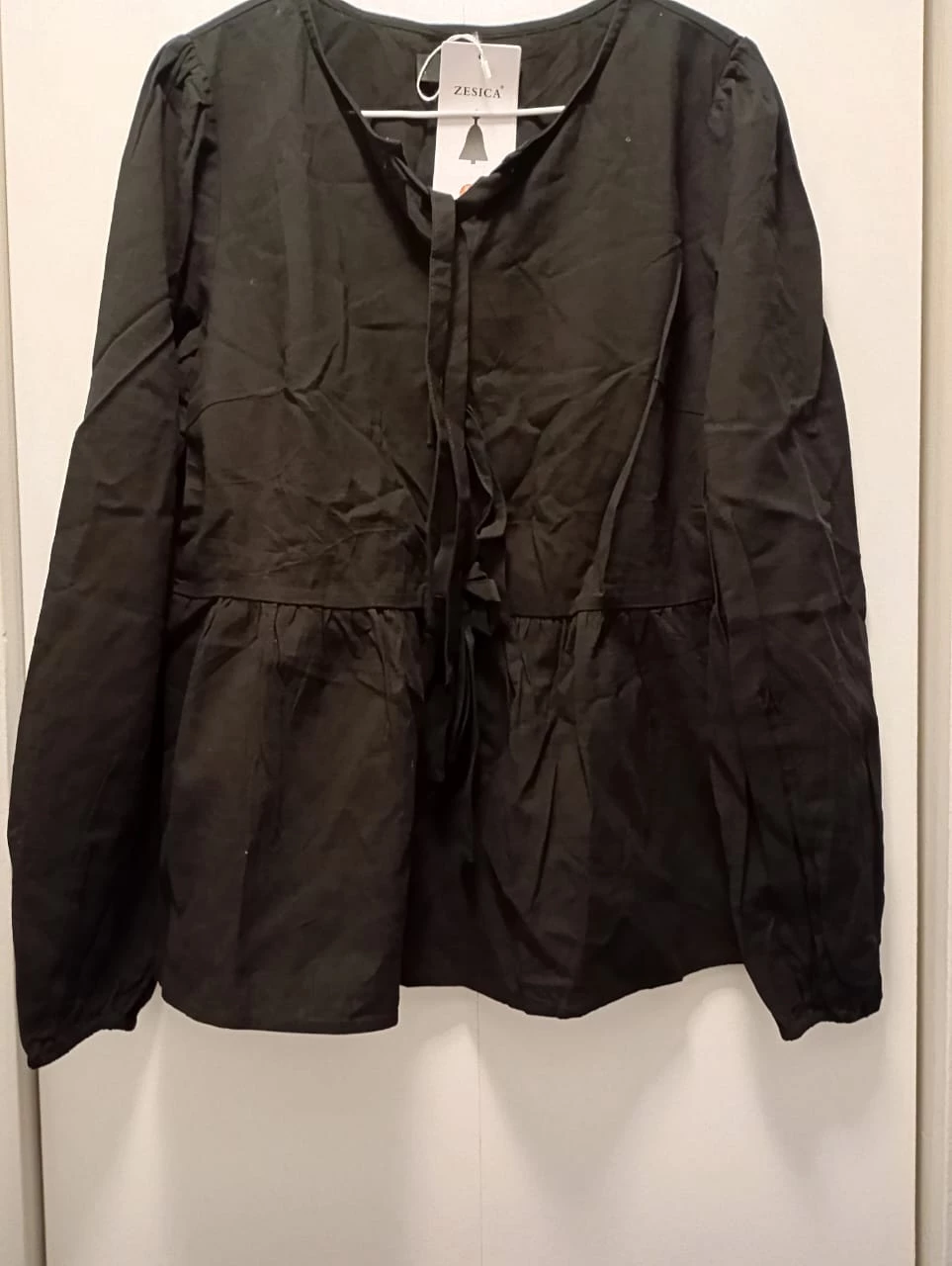 Zesica Black Blouse - Size M - photo 3