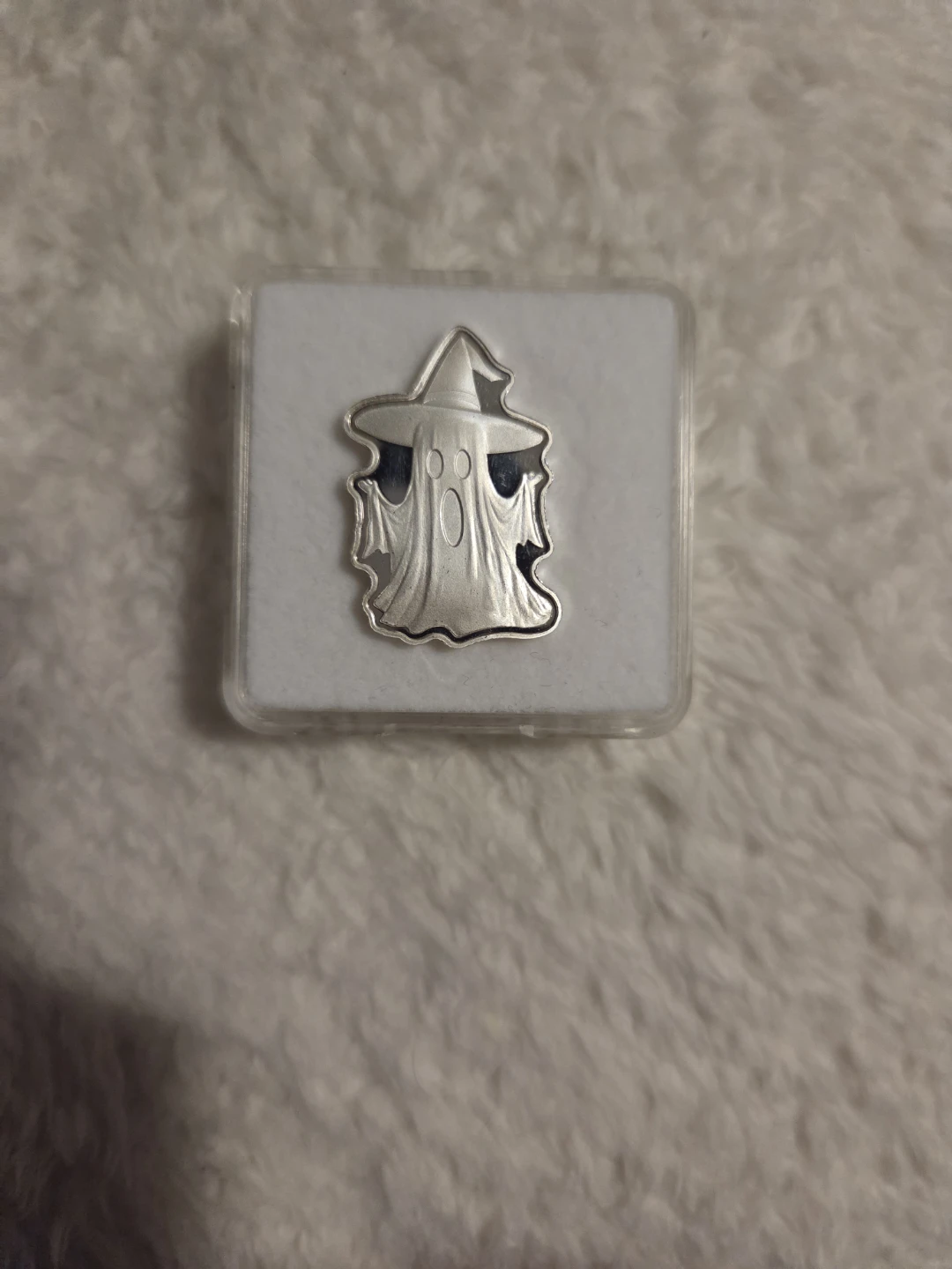 Happy Halloween Ghost 999 Silver Bar - 5 Grams - photo 2