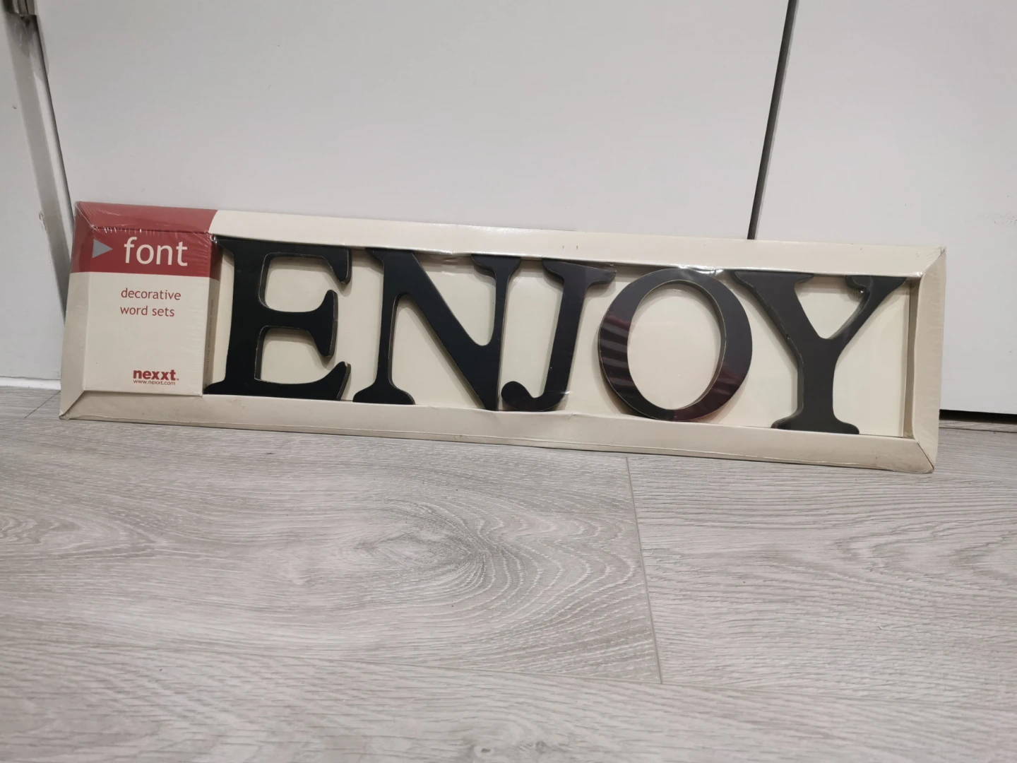 Nexxt Enjoy Decorative Word Set