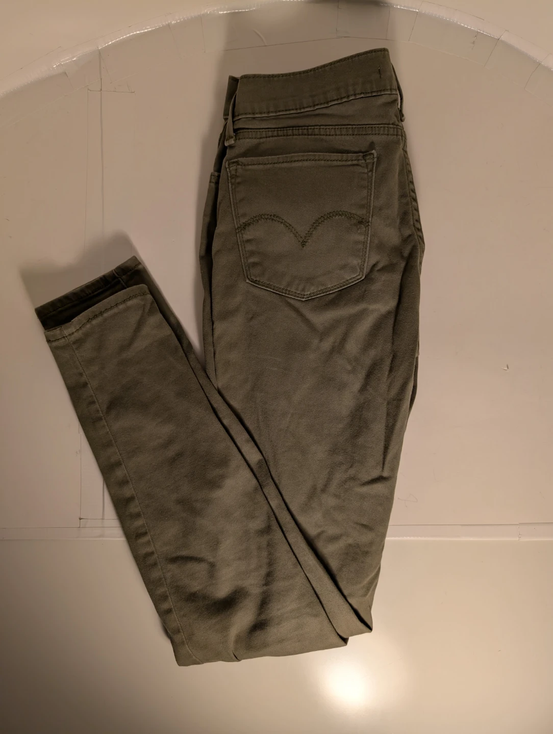 Olive Green Skinny Jeans | Levi's - S: 28 - photo 4