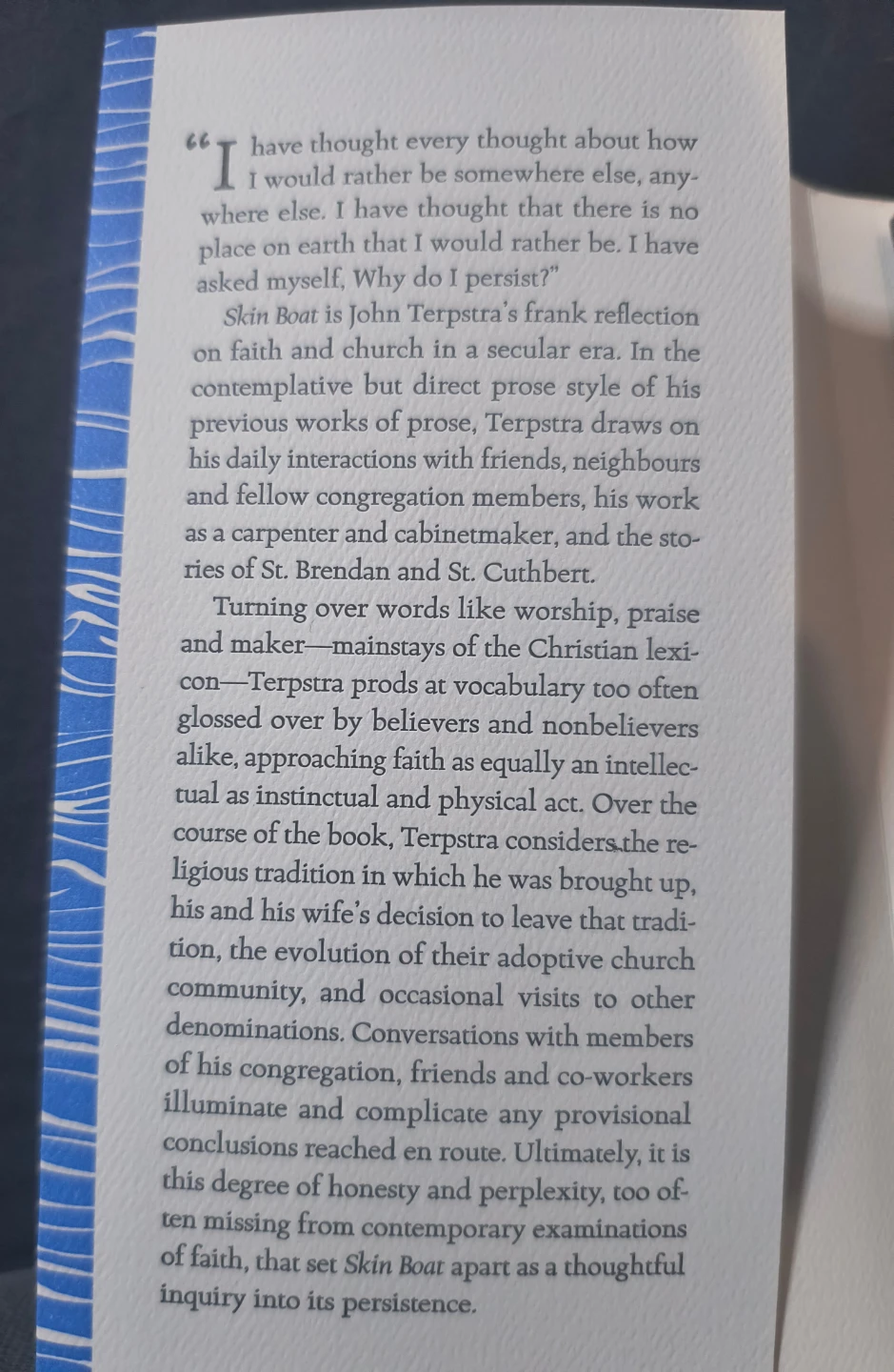 Skin Boat: Acts of Faith and Other Navigations - photo 2