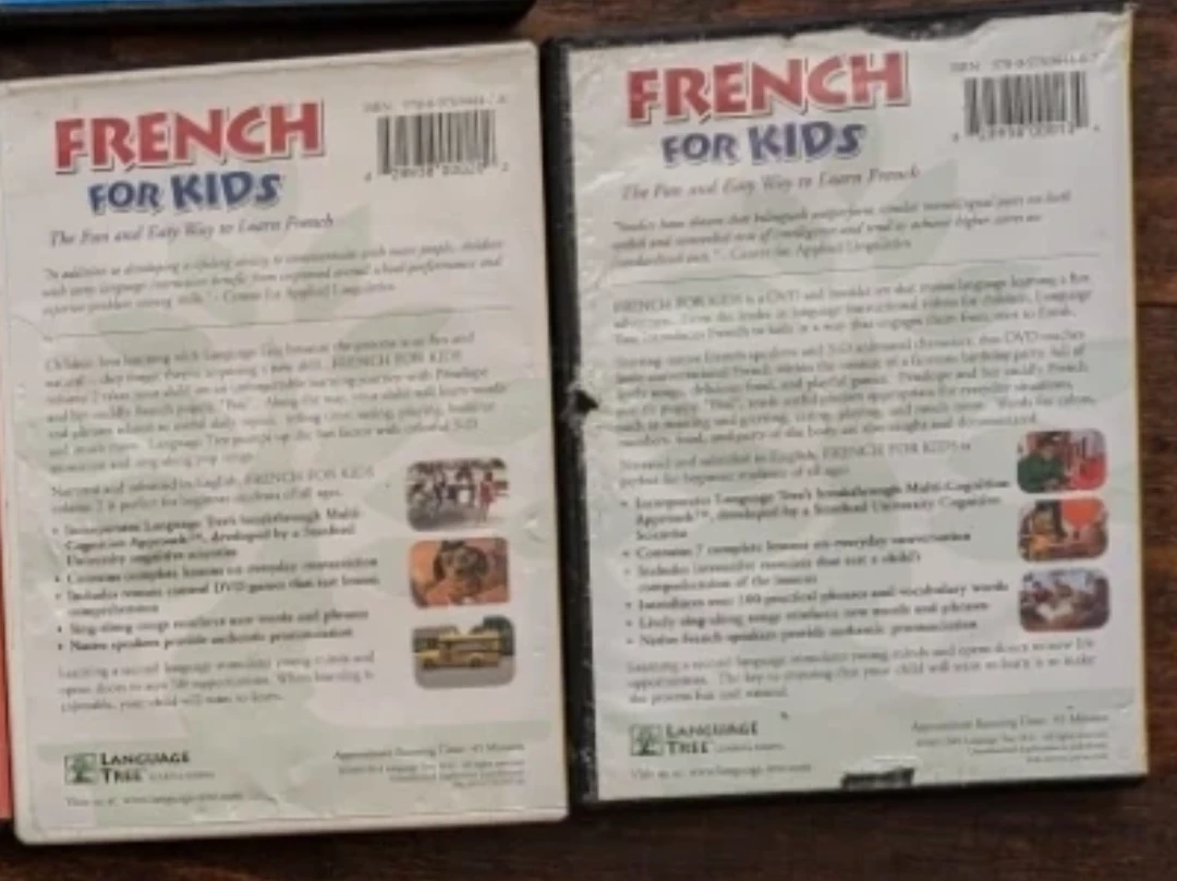❤️ French for Kids DVD Set - photo 2