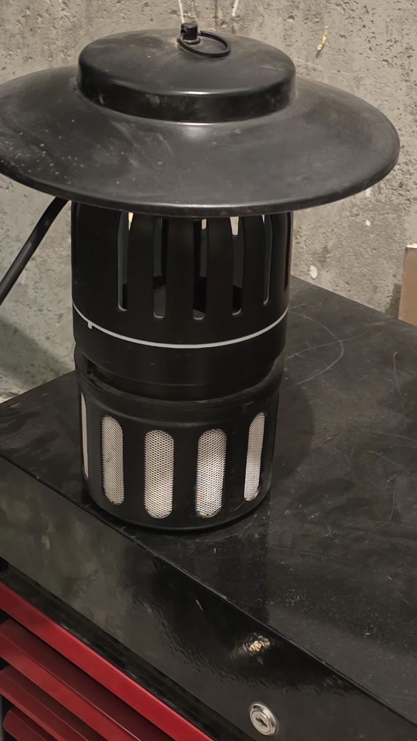 Black Outdoor Bug Zapper