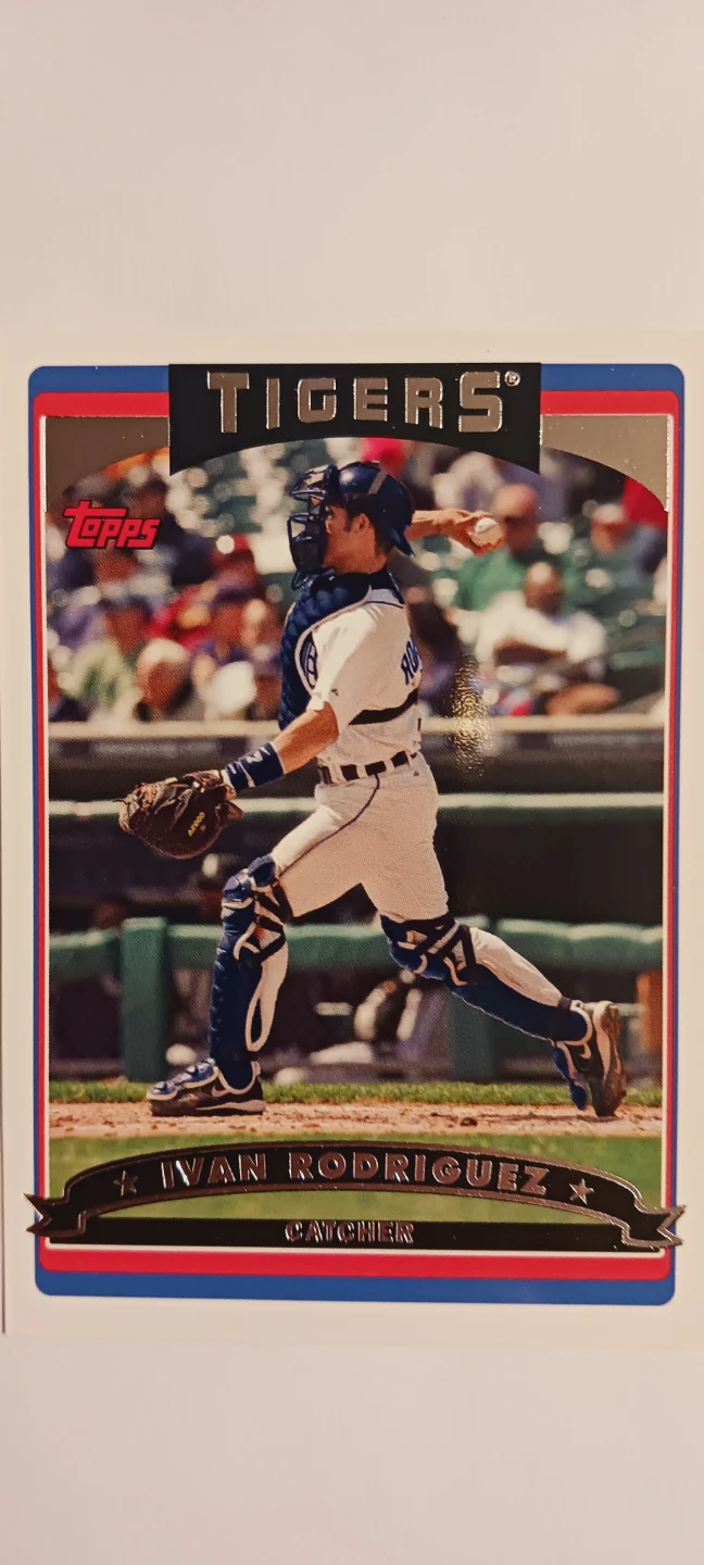 Topps Ivan Rodriguez Catcher Baseball Card - photo 5