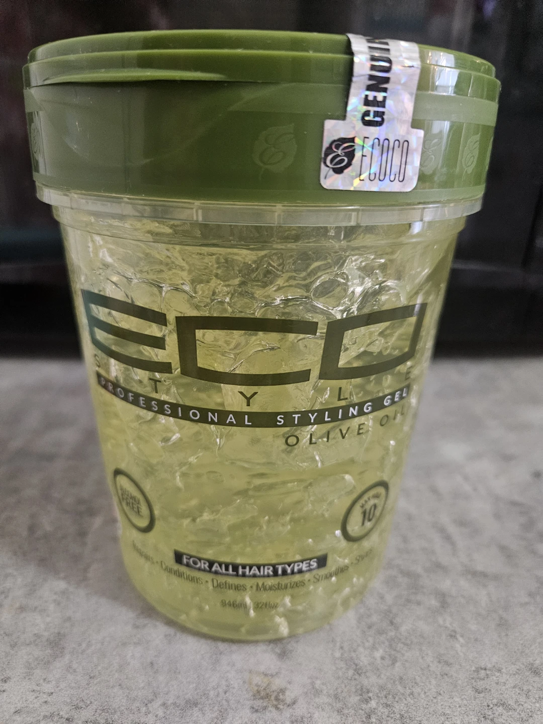 ECO STYL GEL Olive Oil Professional Styling Gel 32oz