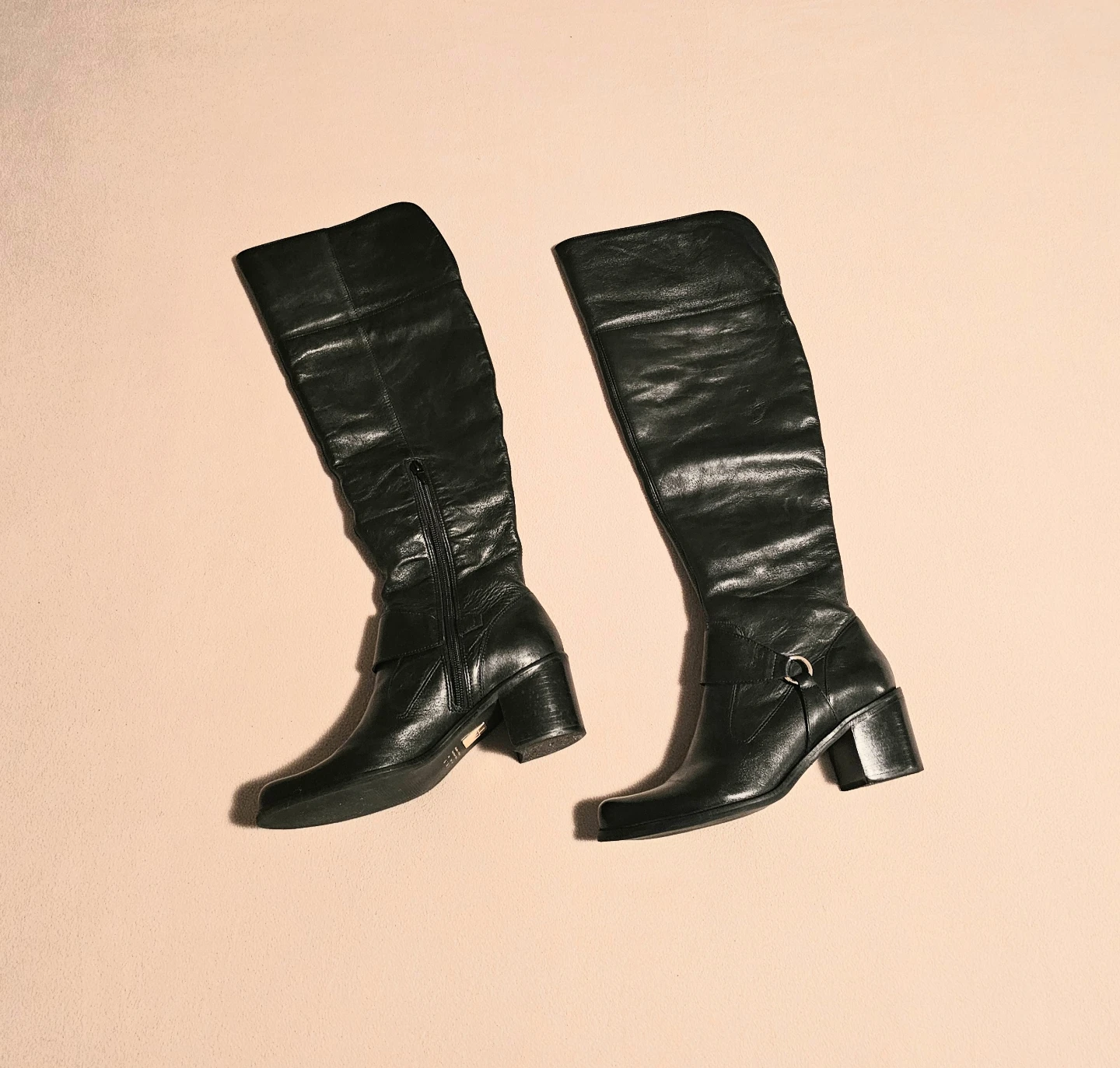 Leather Knee High Boots Size 6 Truth or Dare by Madonna $20