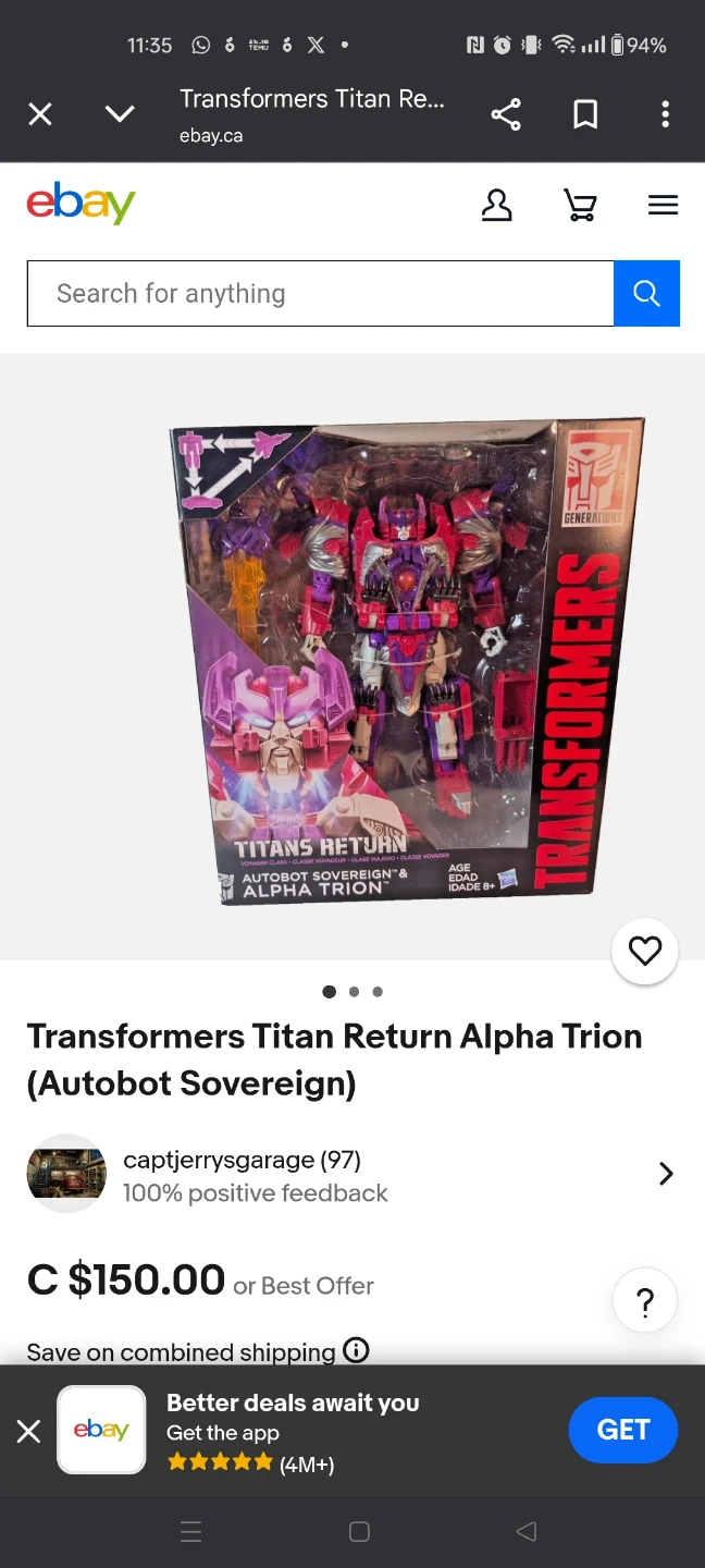 Transformers Titan Return Alpha Trion Autobot Sovereign - photo 2