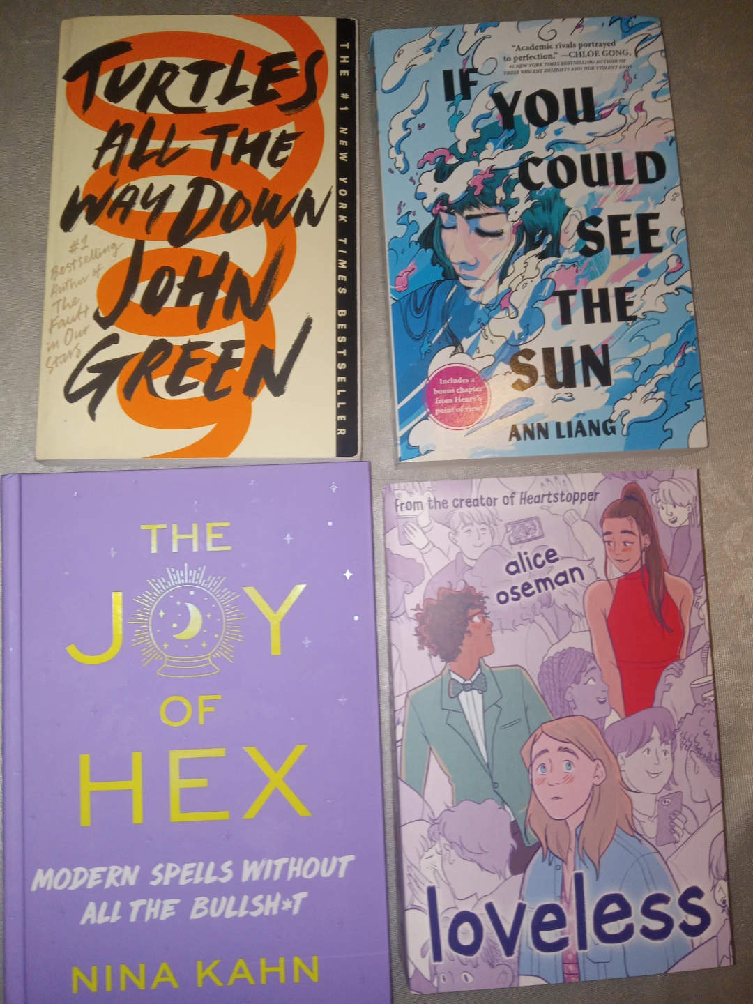 YA Assorted Books
