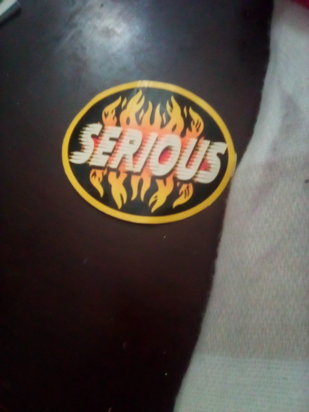 Serious Skateboard Sticker - photo 2