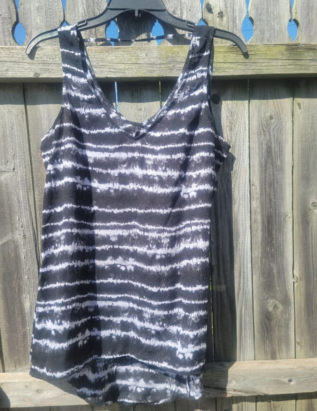 Black & White Tank Top