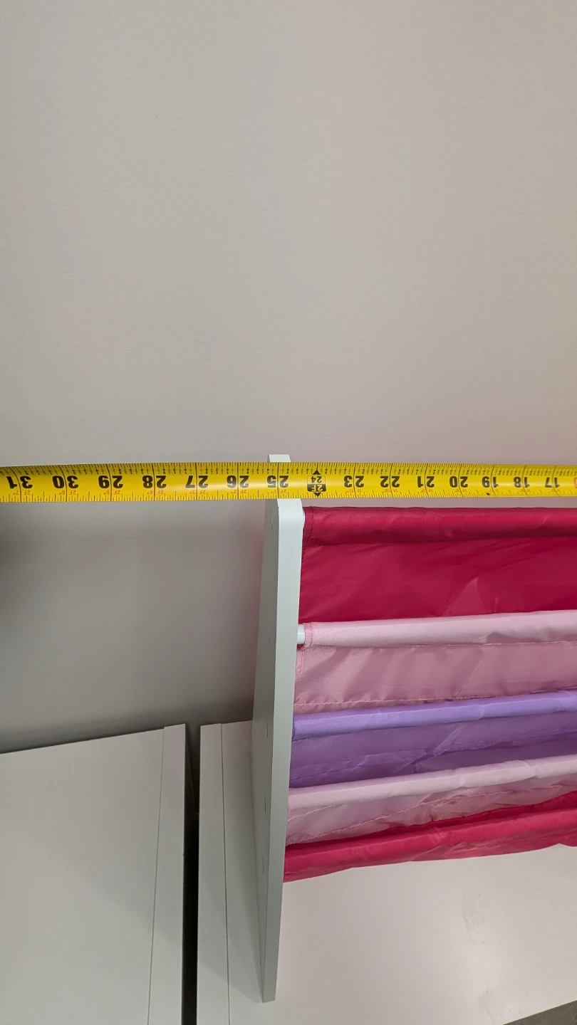 White/Pink/Purple Sling Bookshelf - photo 3