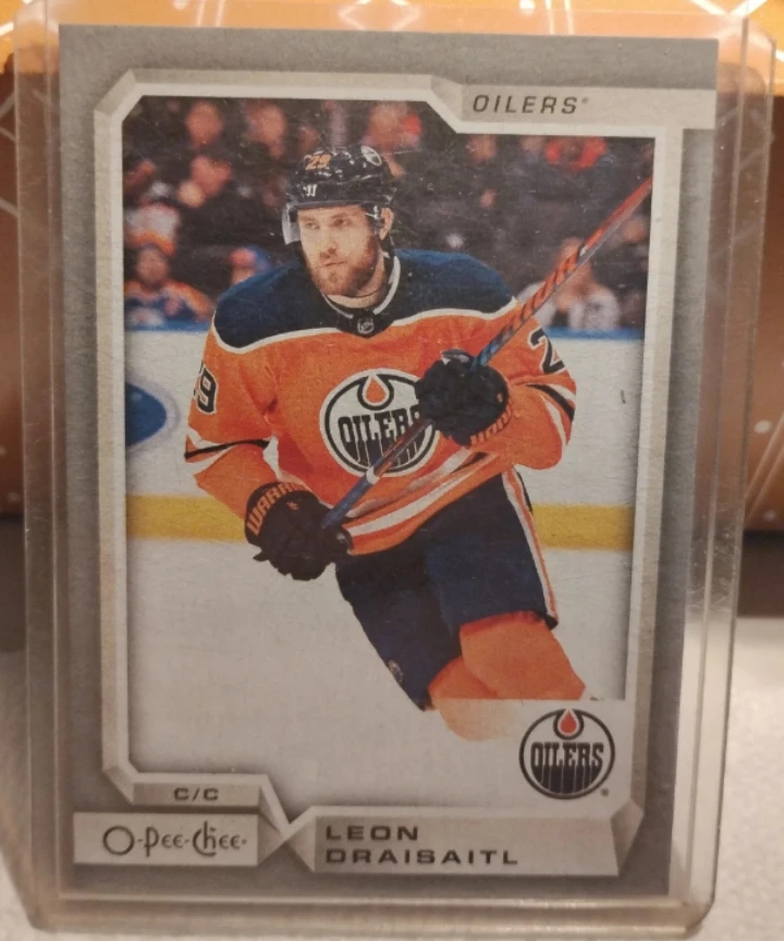 🥕 Leon Draisaitl O-Pee-Chee Hockey Card