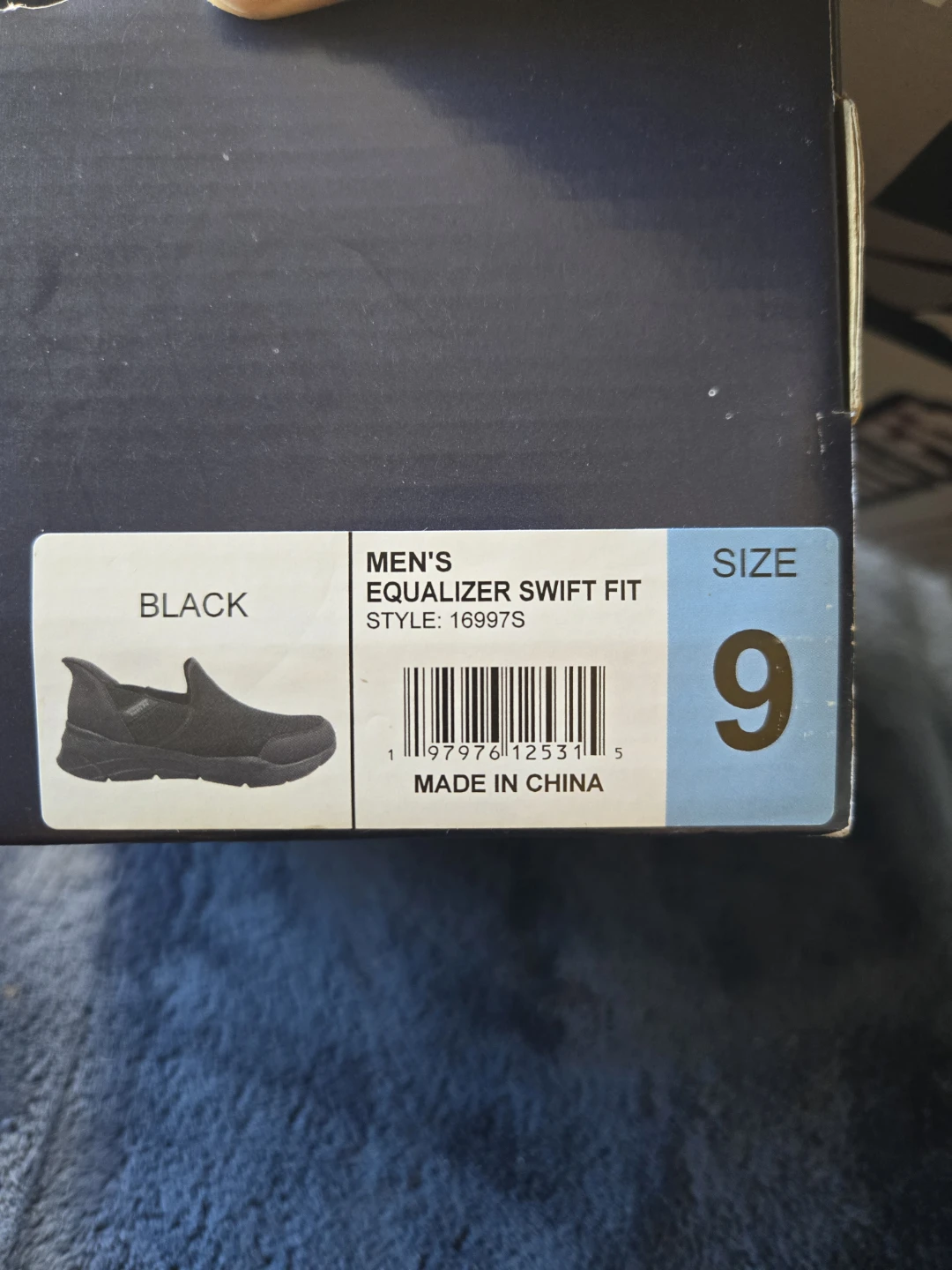 Skechers Men's Equalizer Swift Fit Slip-On Shoes - Black, Size 9 - photo 2