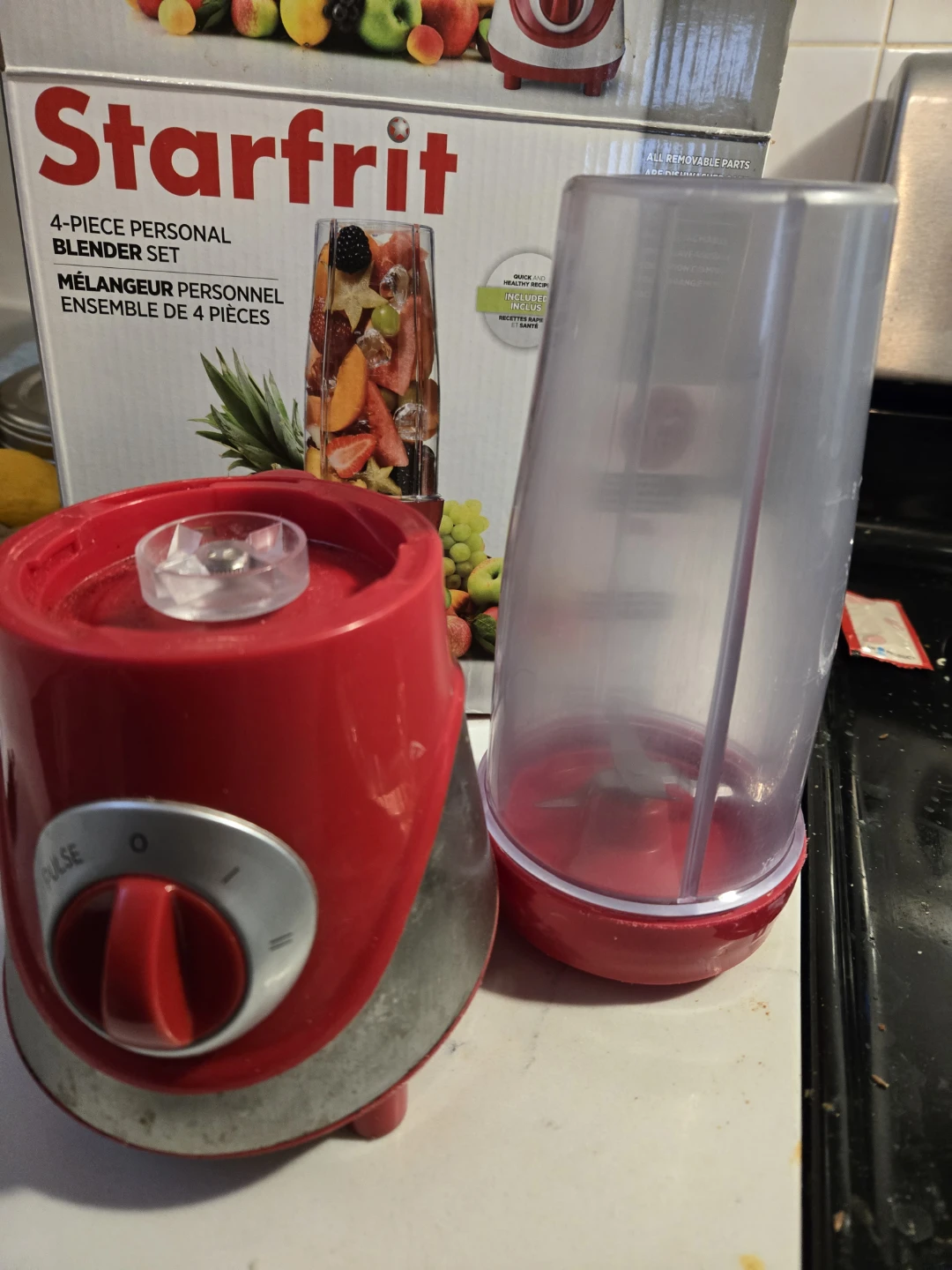 Starfrit 4-Piece Personal Blender Set