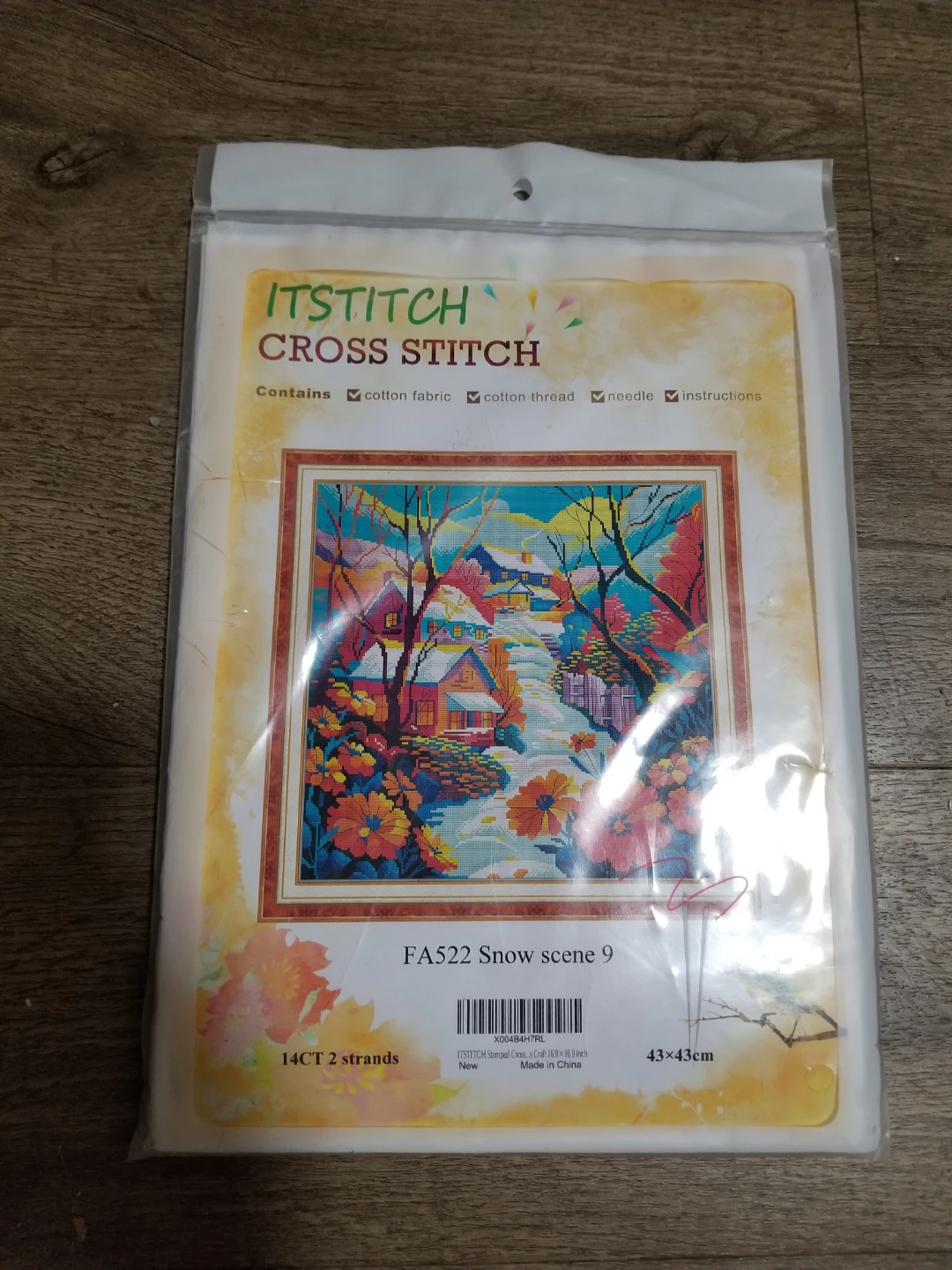ITSTITCH Cross Stitch - Snow Scene 9