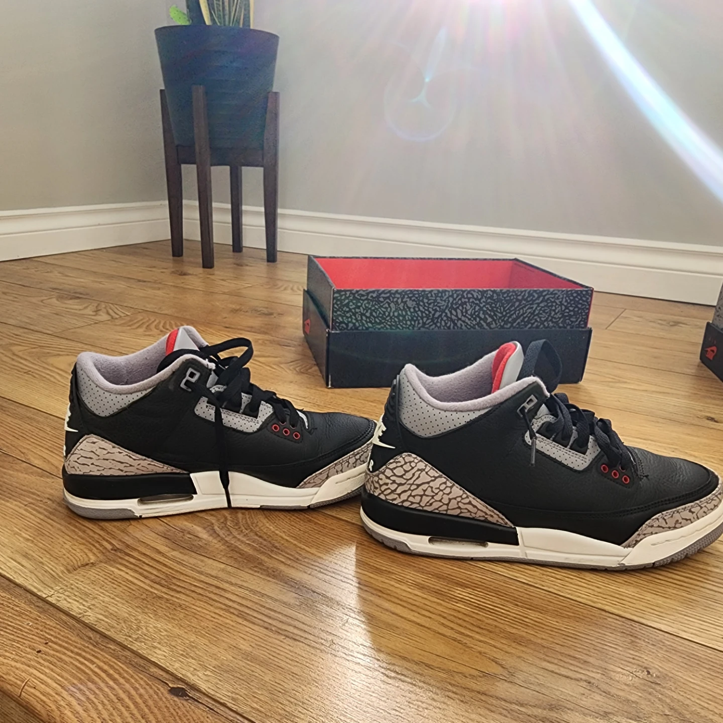Nike Air Jordan 3 Retro Black Cement - photo 4