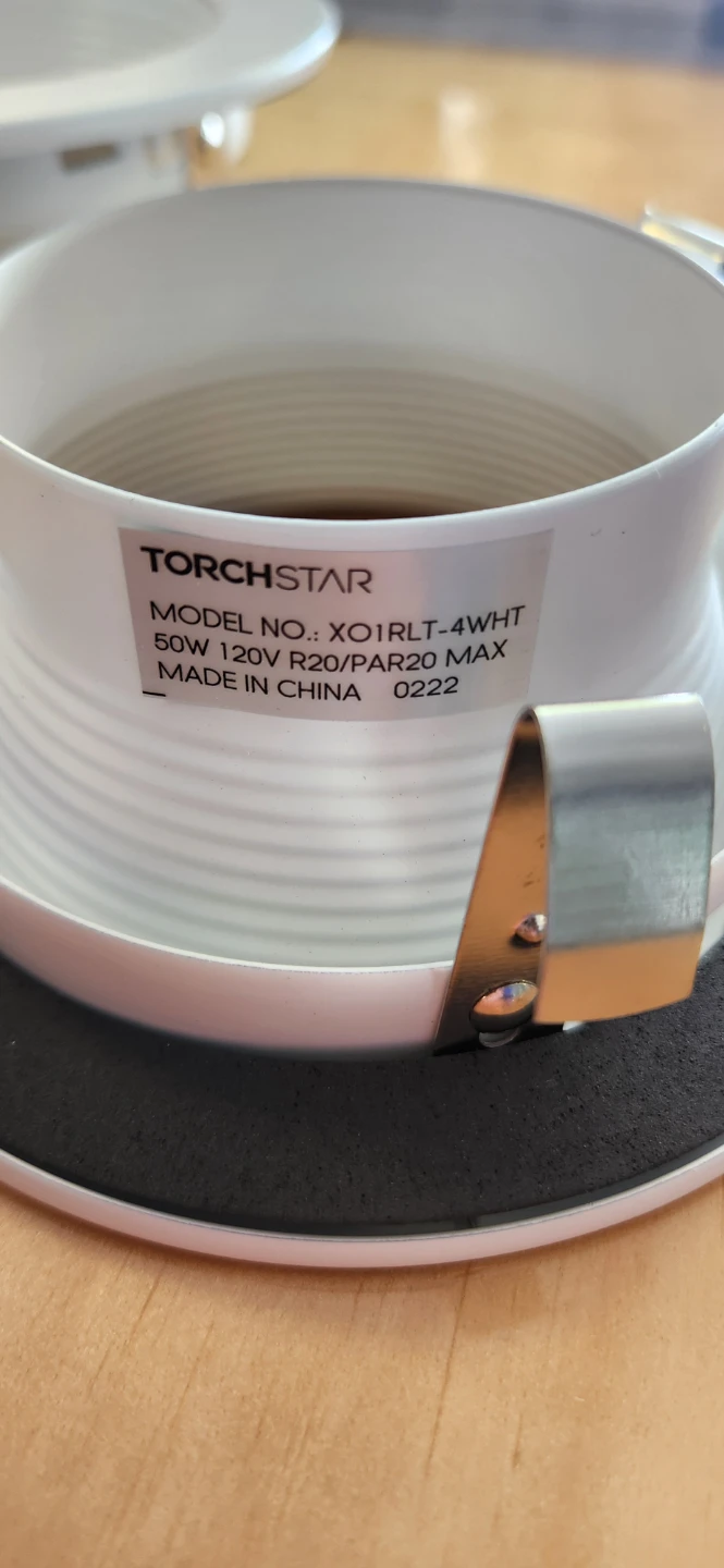 Torchstar 50W LED Recessed Lighting Trim Fixture - photo 4
