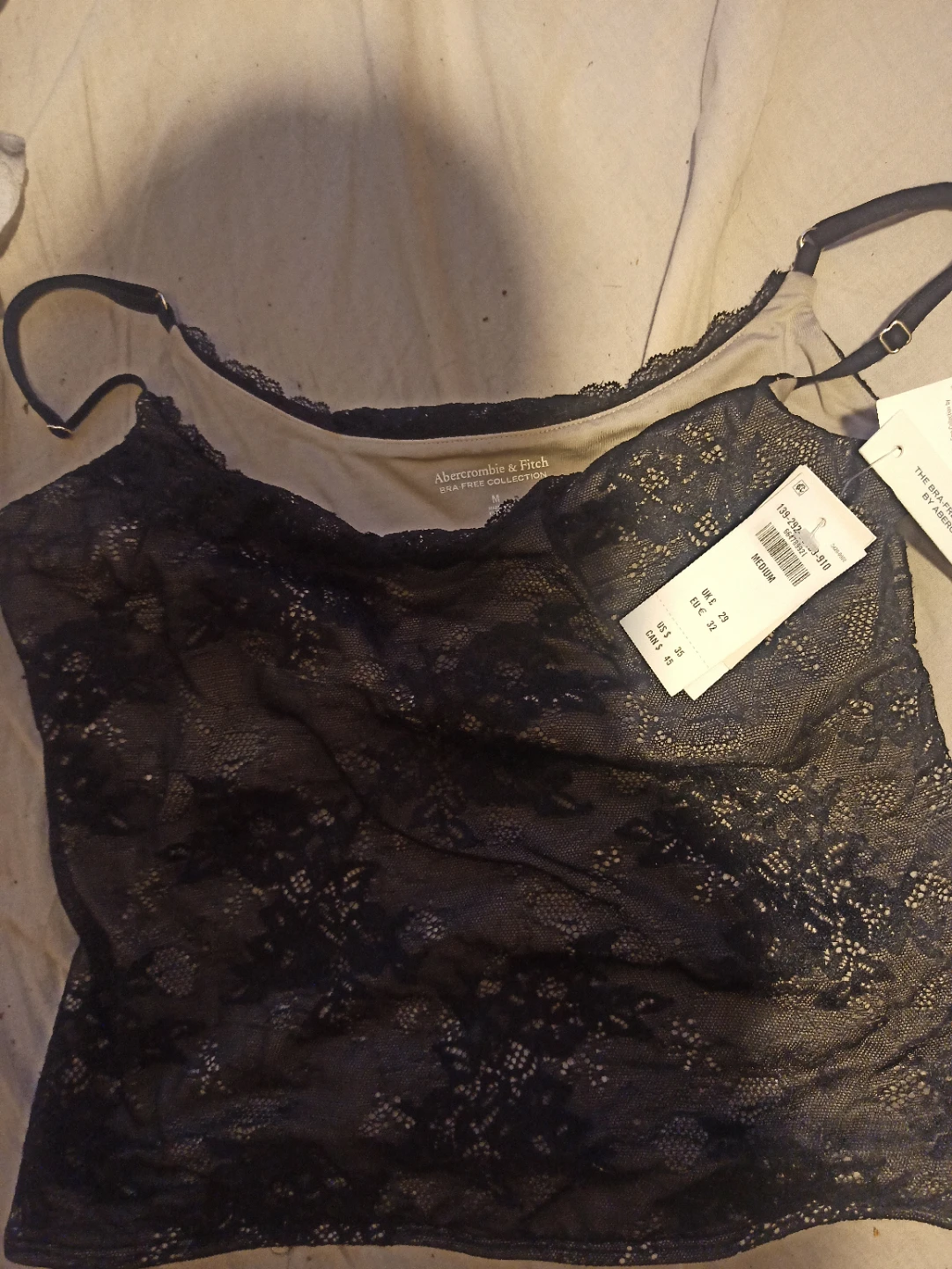 Abercrombie & Fitch Lace Cami - Size Medium