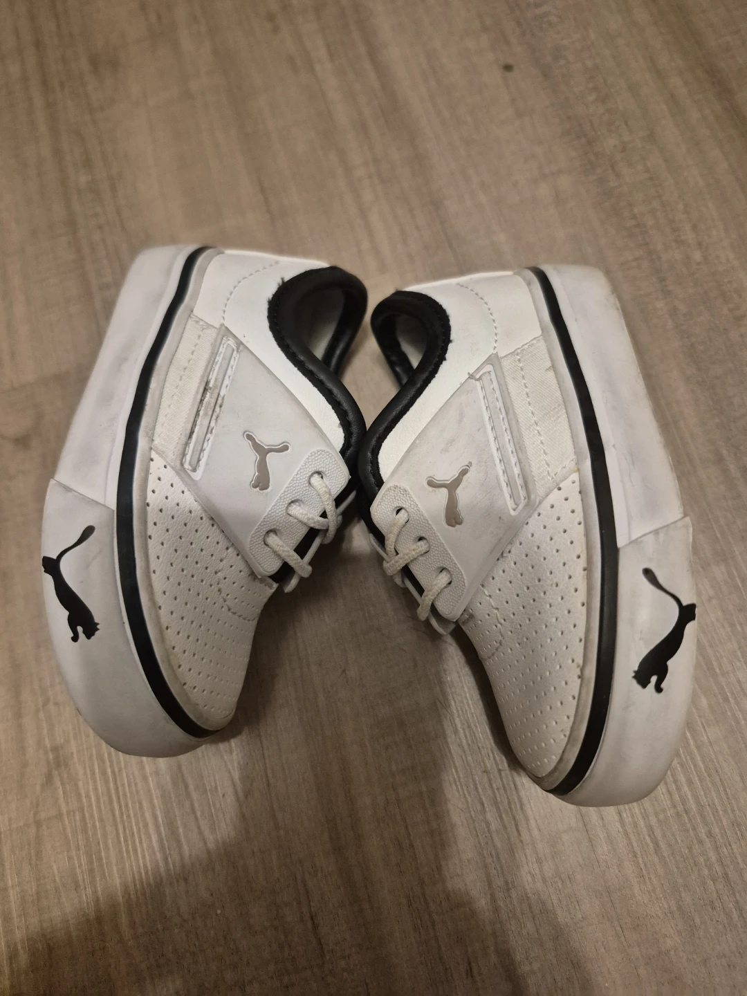 Puma Kinder-fit White Sneakers for toddler Size 5 - photo 2