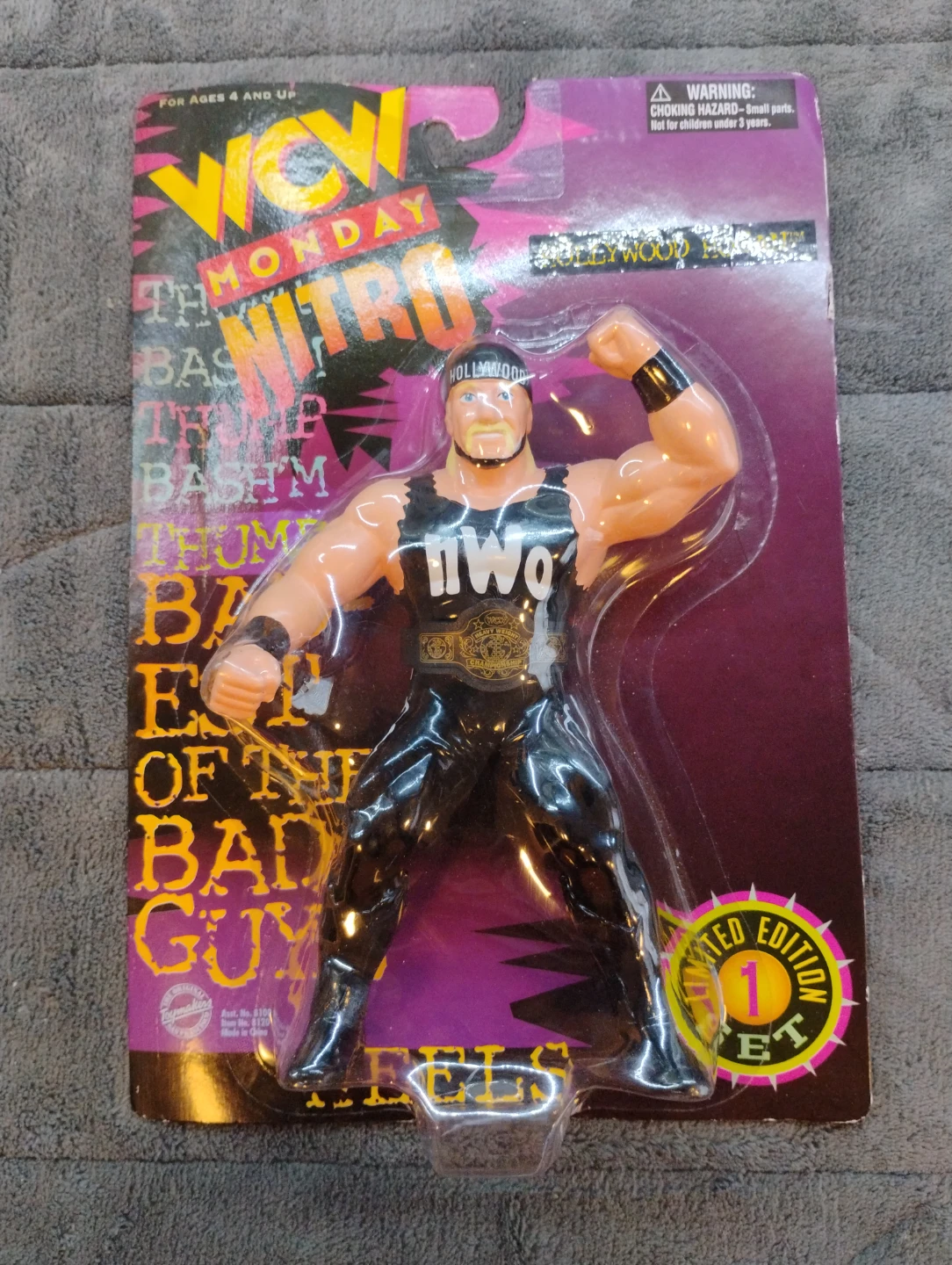 Hollywood Hogan 1997 Toymakers WCW Monday Nitro Heels Hulk Hogan