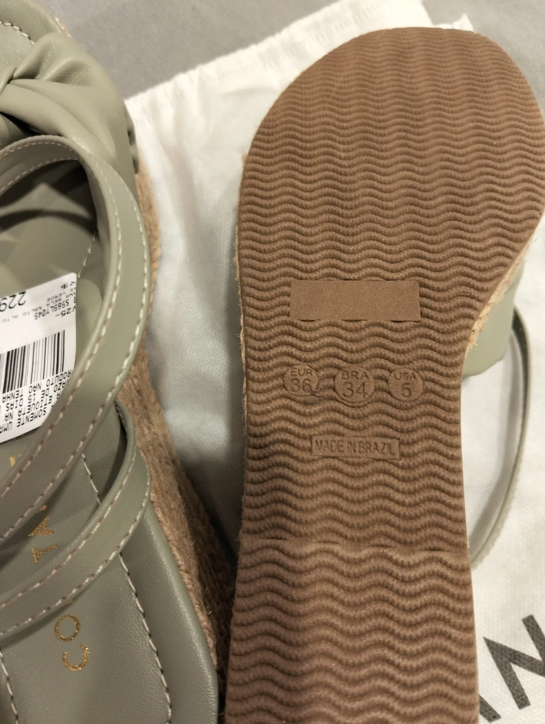Constance Women's Espadrille Wedge Sandals - Sage Green - photo 4