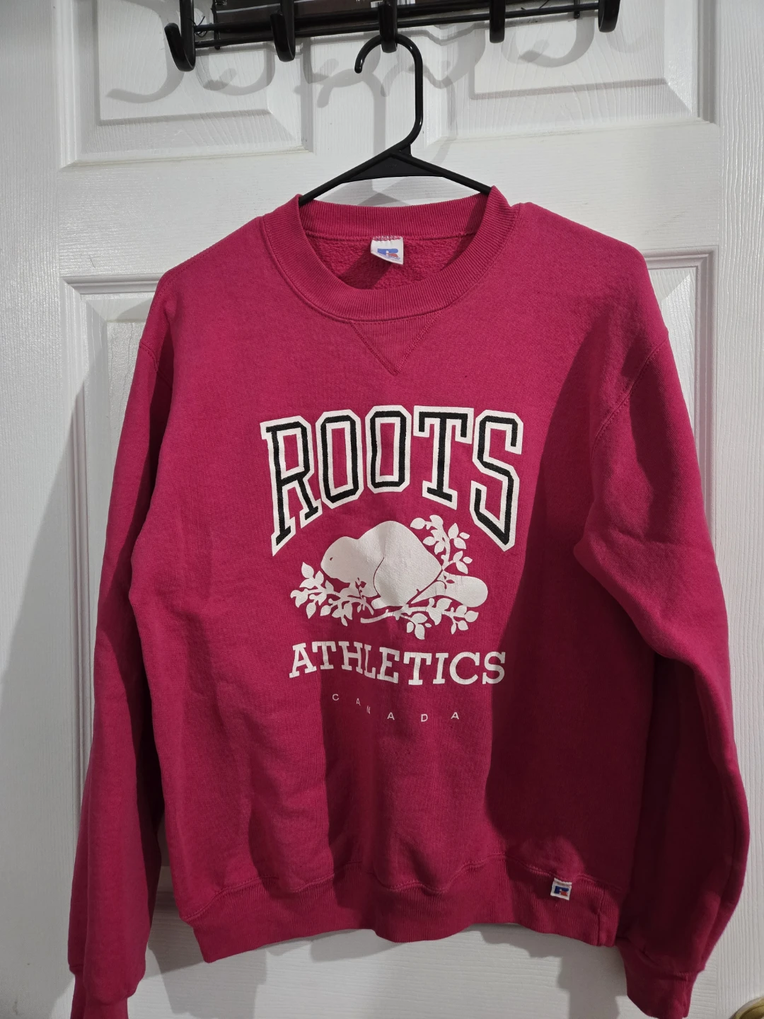 Vintage Roots Athletics Canada Pink Crewneck - Size M