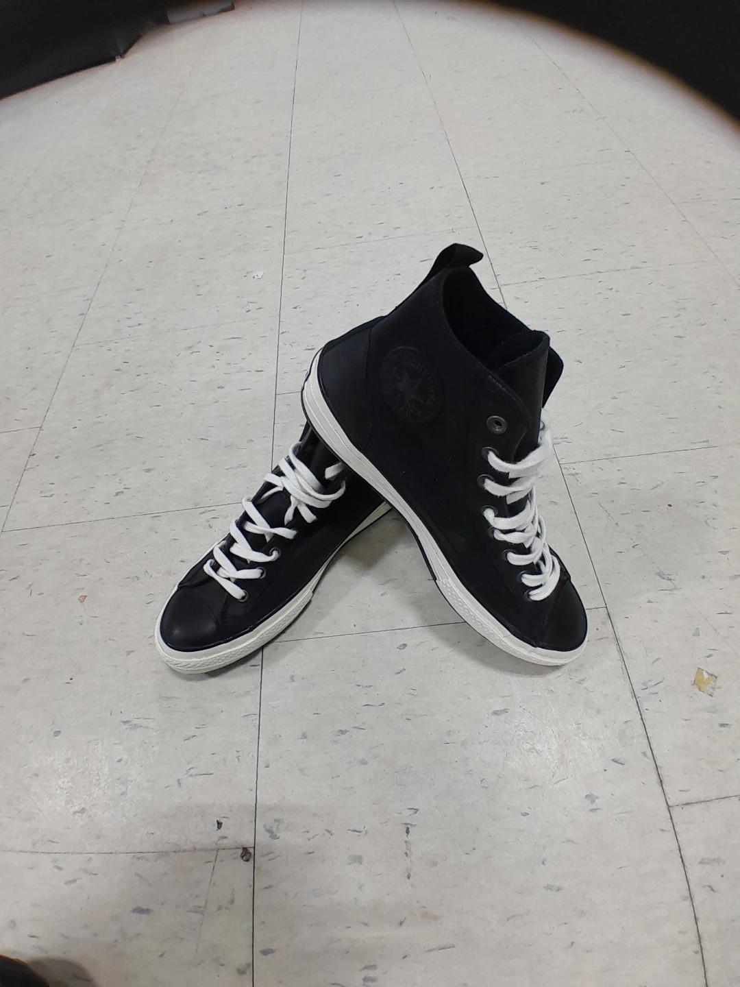 Converse All Star High Top Black Shoes Men's 9.5