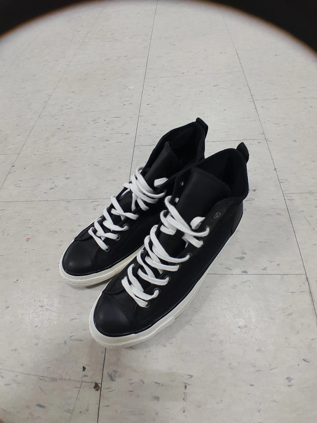 Converse All Star High Top Black Shoes Men's 9.5 - photo 3
