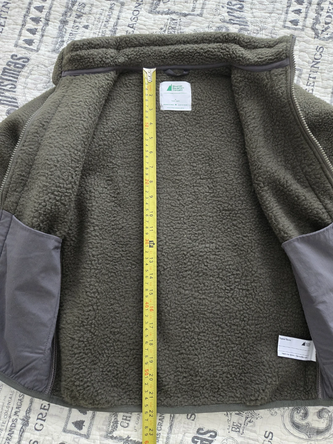 Mountain Equipment Company Fleece Jacket Youth Size 10 - photo 3