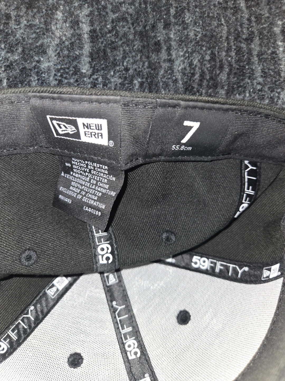 Size 7 Black/Red Sectionthirtyfive hat - photo 2