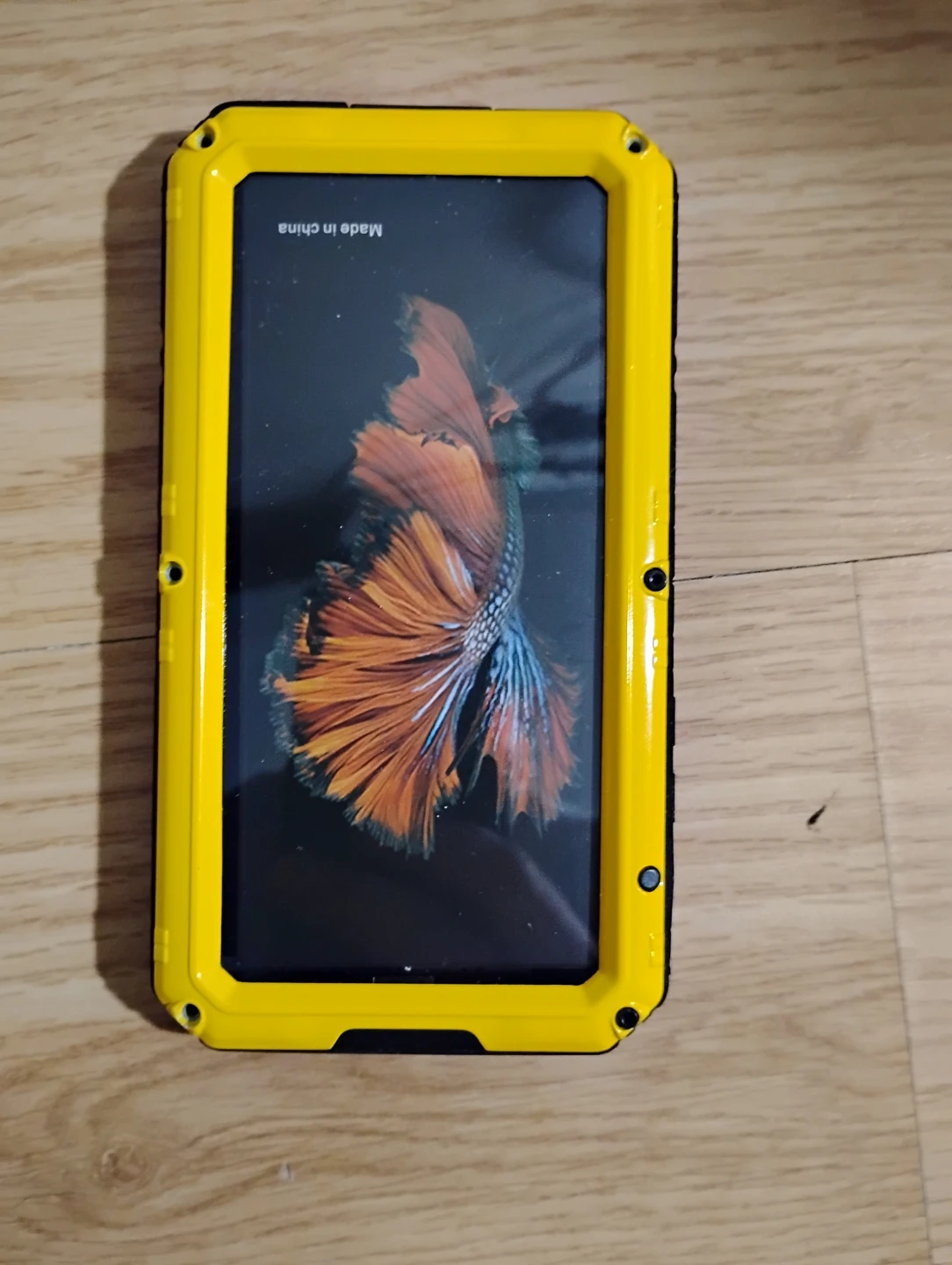 Mighty vỏ Case for iPhone IX / XI - Yellow/Black
