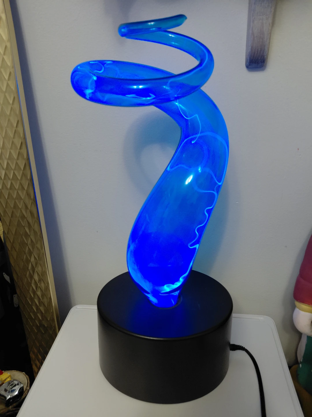 Plasma Table Lamp - Blue