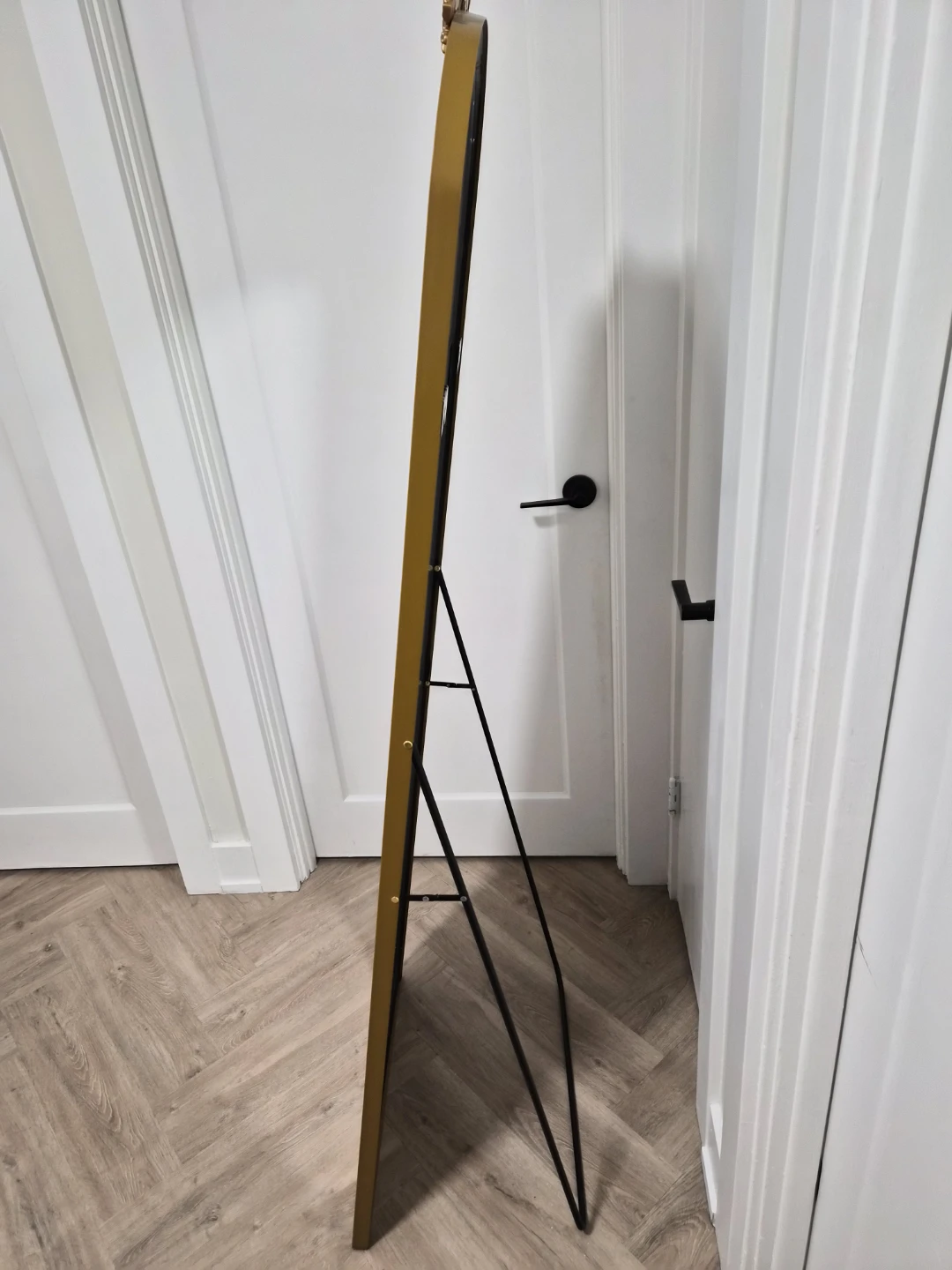 Gold Ornate Standing Mirror - photo 2
