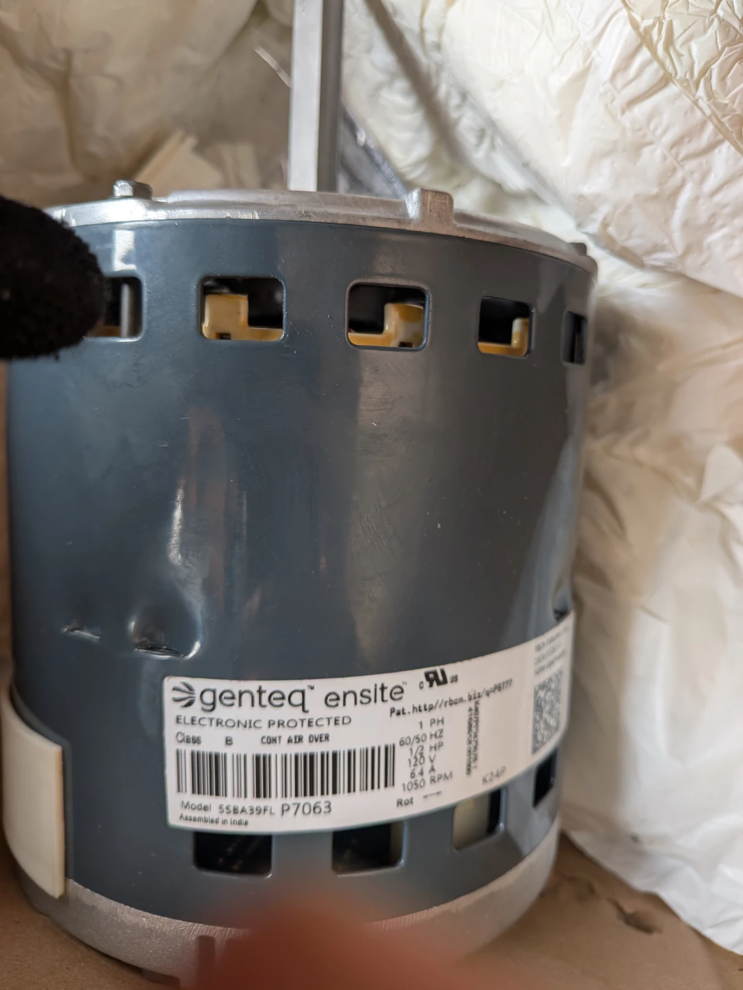 Genteq Ensite Electronic Protected Motor