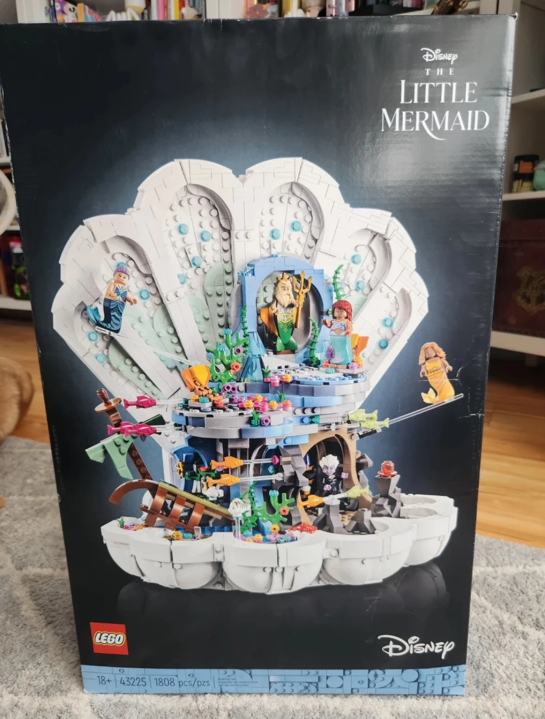 Lego Disney The Little Mermaid Royal Clamshell