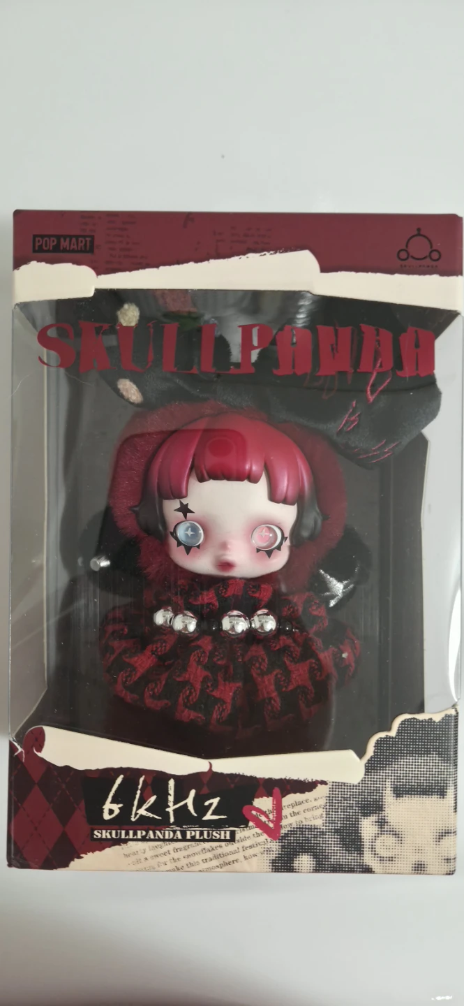 POP MART SKULLPANDA 6kHz Plush Doll